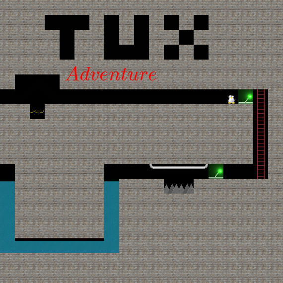Catpure d'écran de Tux Adventure